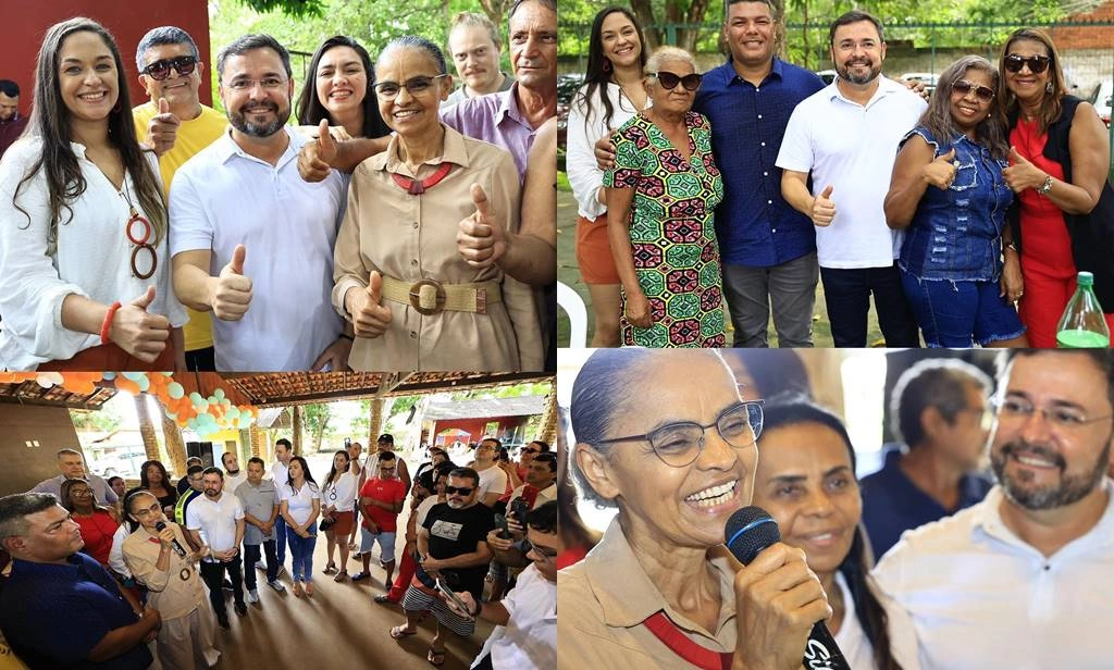 Marina Silva declara apoio a pré-candidatura de Fábio Novo a prefeito de Teresina