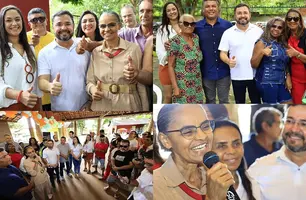Marina Silva declara apoio a pré-candidatura de Fábio Novo a prefeito de Teresina (Foto: Reprodução/Redes Sociais)