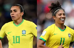 Marta e Cristiane voltam à seleção brasileira para torneio internacional (Foto: Reprodução/CBF)