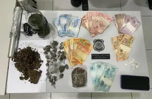 Material apreendido pela FICCO (Foto: Reprodução/PC-PI)