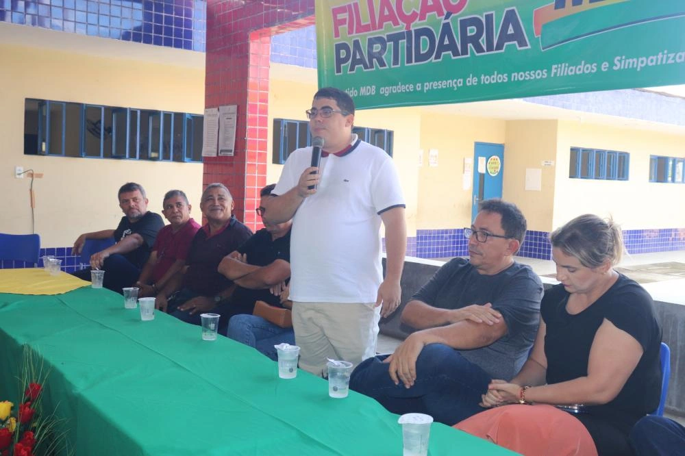 MDB e PSD realizam evento de filiação partidária em Agricolândia