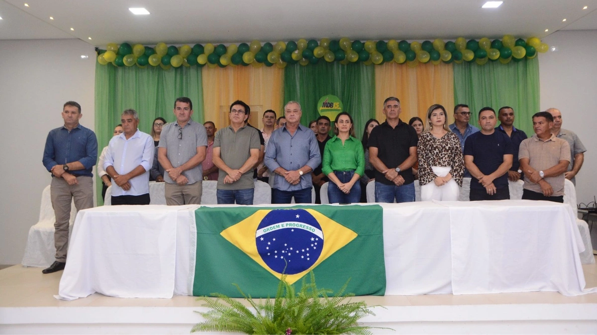 MDB realiza evento político de filiação partidária em Milton Brandão