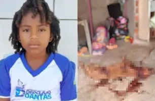 Morte de criança de oito anos atacada por pitbull gera comoção em Teresina (Foto: Reprodução)