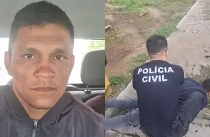 Mototaxista é preso após enviar foto armado para ex-companheira em Teresina (Foto: Reprodução)