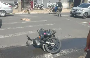 Mulher fica gravemente ferida em acidente (Foto: Reprodução)