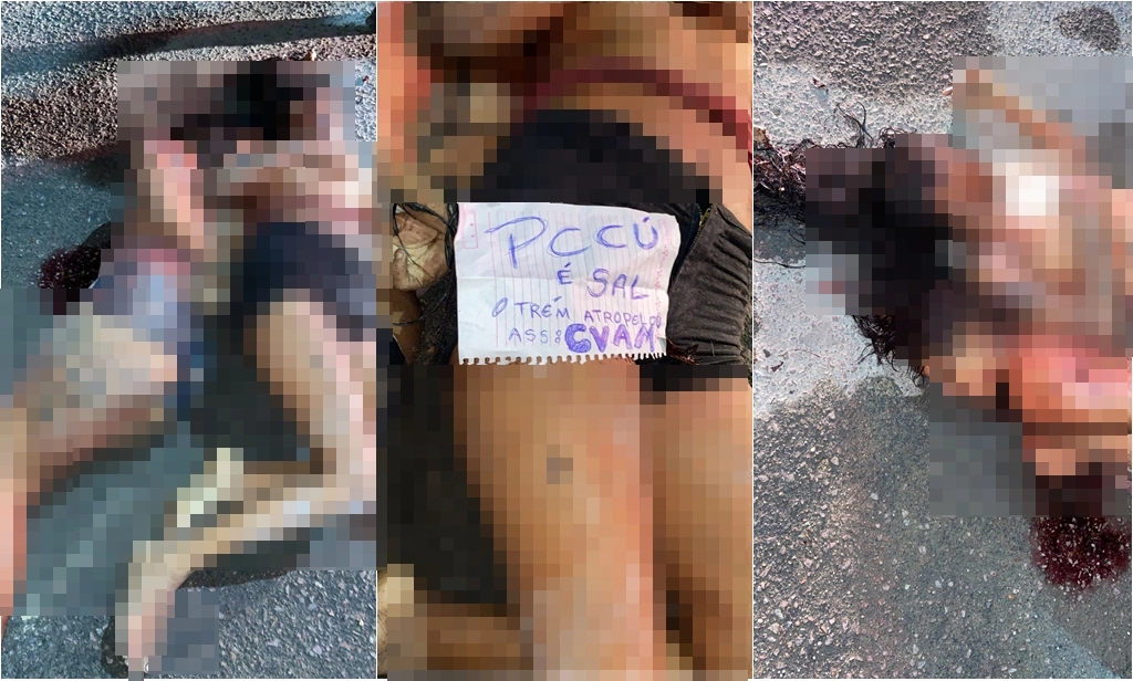 Mulheres são torturadas até a morte por facção e têm os corpos jogados na rua