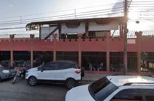 Pizzaria onde o segurança foi alvejado (Foto: Google Maps)