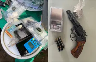 Polícia deflagra operação e apreende munições, drogas e dinheiro no Piauí (Foto: Reprodução)