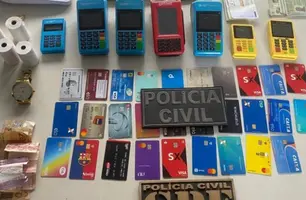 Polícia prendeu quadrilha (Foto: Reprodução)