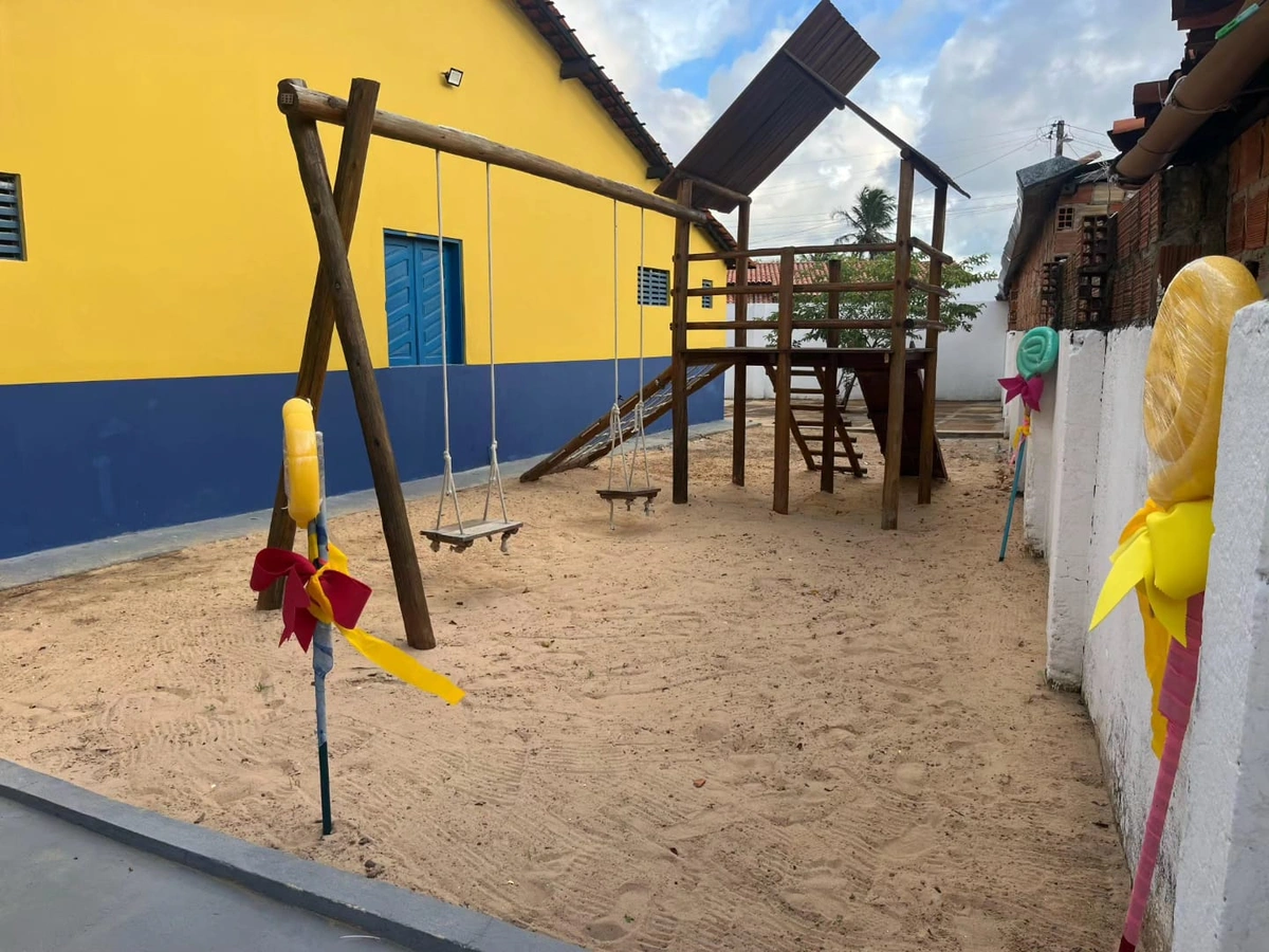 Prefeita Maninha inaugura primeira creche de tempo integral de Luís Correia
