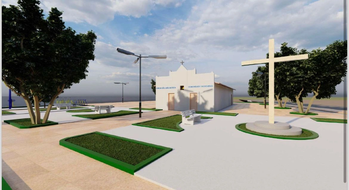 Prefeitura de Esperantina anuncia construção de praça na comunidade Vassouras