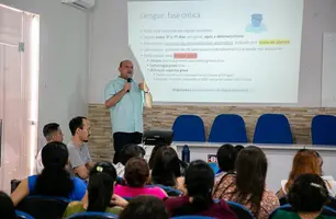 Prefeitura de Timon capacita profissionais de saúde no combate às arboviroses (Foto: Divulgação)