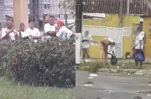 Presidiários são avistados usando drogas e fugindo para motel durante saidinha (Foto: Reprodução)