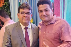 Rafael Fonteles à esquerda e Gustavo Feijó à direita (Foto: Reprodução/Redes Sociais)