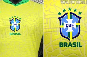 Roupa nova: seleção antecipa estreia de uniformes para amistosos na Europa (Foto: Reprodução)