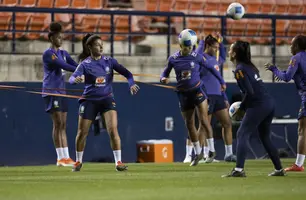 Seleção Brasileira realiza primeiro treino em Los Angeles (Foto: Clara Bahri/CBF)