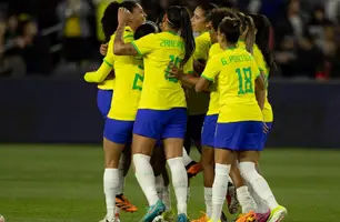 Seleção feminina goleia Argentina por 5 a 1 e avança à semifinal da Copa Ouro (Foto: Reprodução)