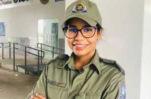 Soldado piauiense é única PM do nordeste selecionada para intercâmbio nos EUA (Foto: Divulgação)