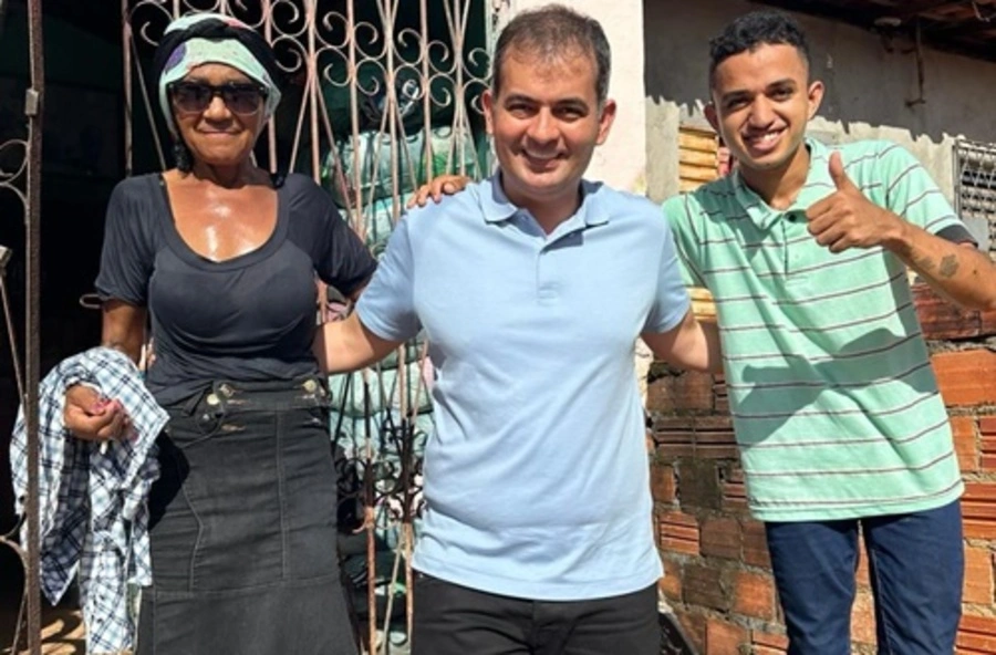 Soliney Filho faz ação social com entrega de cestas básicas e peixes em Timon