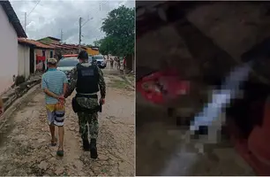 Suspeito foi preso na manhã desta quarta-feira (06) (Foto: Reprodução)