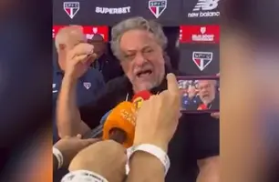 TJD vai denunciar dirigentes do São Paulo após xingamentos contra arbitragem (Foto: Reprodução)