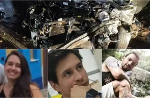 Vítimas do acidente (Foto: Reprodução)