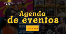 Agenda de eventos (Foto: Conecta Piauí)