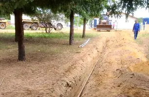 Agespisa amplia rede de distribuição de água em Dirceu Arcoverde (Foto: Reprodução)