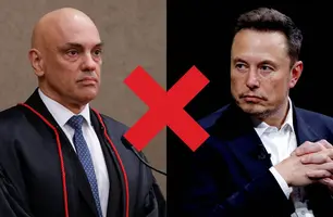 Alexandre de Moraes inclui Elon Musk em inquérito das milícias digitais (Foto: Reprodução)