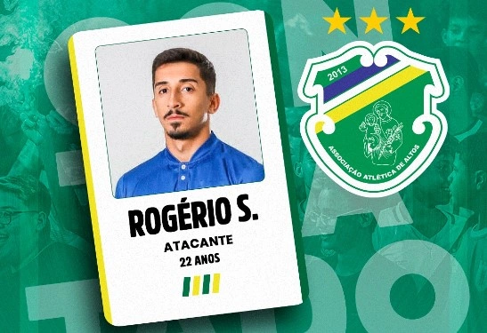 Altos acerta contratação do atacante Rogério Sena para temporada 2024