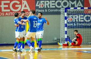 Brasil goleou a Ucrânia por 7 a 2 (Foto: Evaldas Šemiotas)