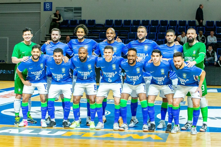 Brasil x Ucrânia - últimos testes antes da Copa do Mundo de Futsal