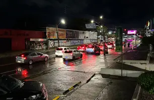 Chuva em Teresina (Foto: Aric Leite/Conecta Piauí)