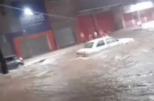 Chuva em Timon foi o dobro do esperado e hoje chove mais (Foto: Reprodução)