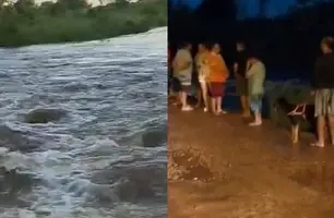 Corpo de pescador é encontrado após desaparecimento em correntezas de rio em Picos (Foto: Reprodução)