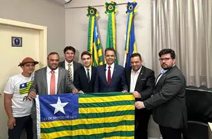 Debate com representantes sobre litígio entre Piauí e Ceará (Foto: Naiane Feitosa/ Conecta Piauí)