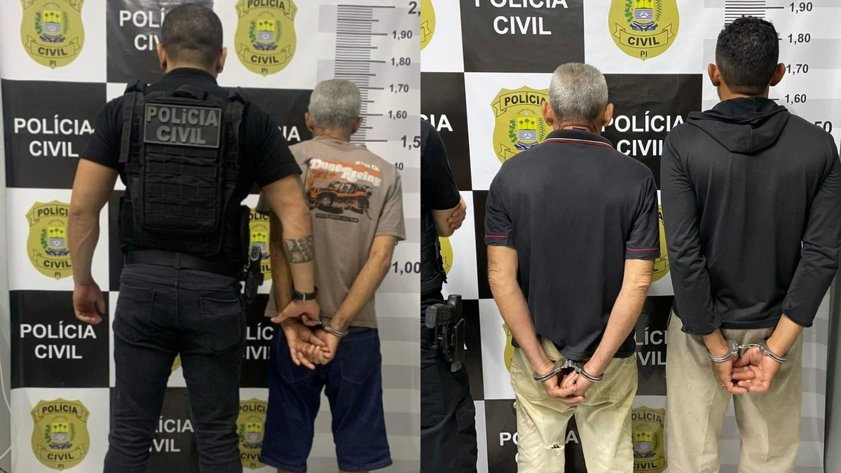 Dois idosos são presos por estupro de vulnerável em cidades do Piauí