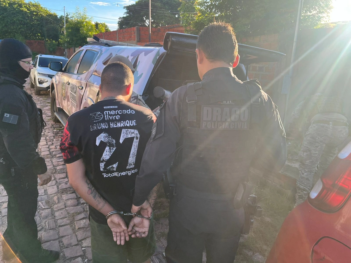 Draco deflagra operação e prende membro de facção criminosa em Teresina