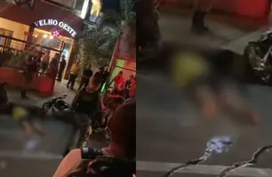 Dupla de assaltantes é baleada ao tentar fugir de policiais em Teresina (Foto: Reprodução)