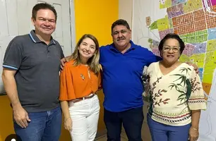 Edivar Ribeiro assina filiação no PSB e presidente da Assembleia prestigia (Foto: Reprodução)