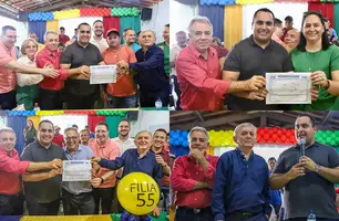 Encontro MDB e PSD (Foto: Reprodução/Redes Sociais)