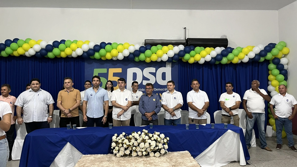Evento de lançamento da pré-candidatura do professor Amaral em Cocal dos Alves
