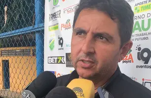 Executivo de futebol do Altos Márcio Ferreira (Foto: Pedro Melo/Conecta Piauí)