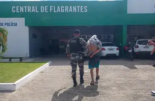 Faccionado acusado de fazer família refém durante assalto é preso em Parnaíba (Foto: Reprodução)