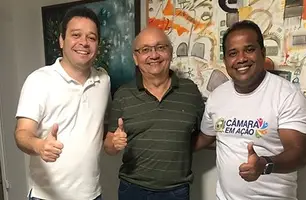 Filiação de Francisco Canindé ao PDT (Foto: Reprodução/Redes Sociais)