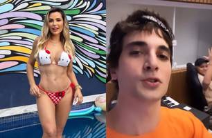 Fiuk deixa comentário em foto de Deolane Bezerra e instiga romance na internet (Foto: Reprodução)