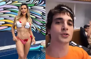 Fiuk deixa comentário em foto de Deolane Bezerra e instiga romance na internet (Foto: Reprodução)