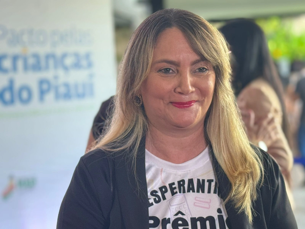 Geysha Peres - coordenadora municipal do PPAIC de Esperantina