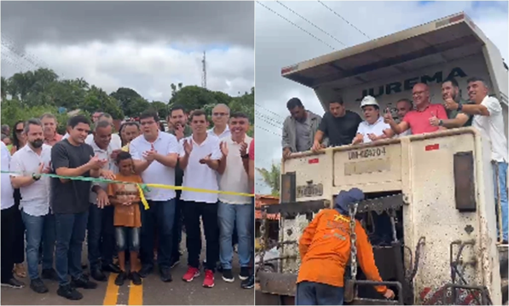 Governo inaugura pavimentações asfálticas que ligam a cidade de Lagoa Alegre