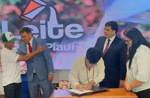 Governo lança Programa de Aquisição de Alimentos para produção de leite no Piauí (Foto: Tiago Moura/Conecta Piauí)